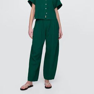 GAP | Cotton Gauze Easy Barrel Pants